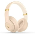 thumbnail image 1 of Restored Beats Studio3 Wireless Headphones - Skyline Collection - Desert Sand - MTQX2LL/A (Refurbished), 1 of 2