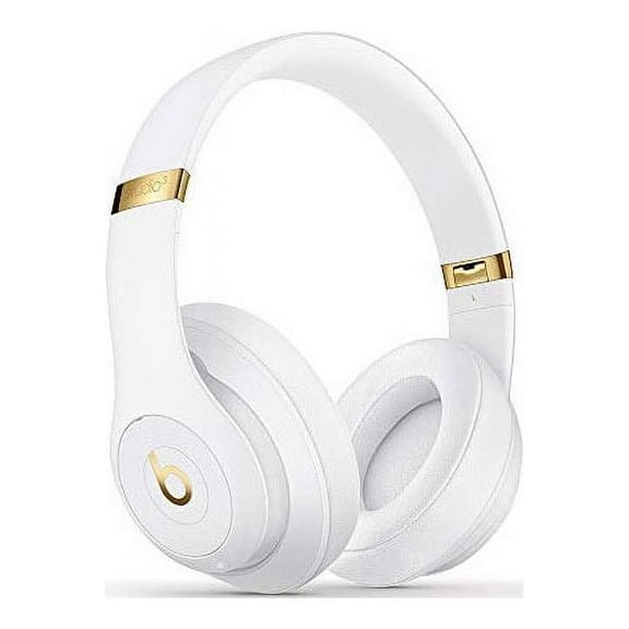 Restored Beats Studio3 Wireless Over?Ear Headphones - White (Latest Model) (Refurbished)