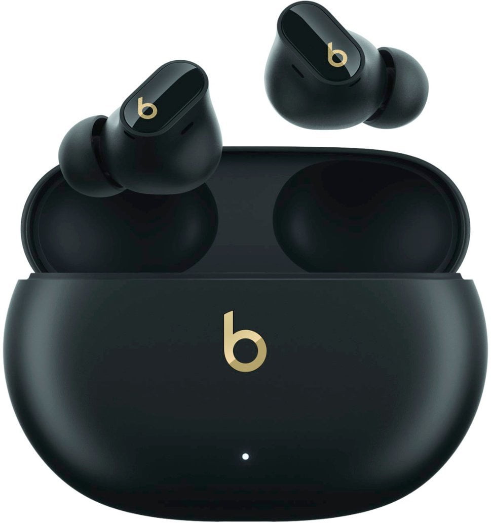 Beats Beats Black/Gold Wireless Buds+ (Refurbished) Noise Earbuds by MQLH3LL/A True - - Dre Cancelling Studio Dr. Restored