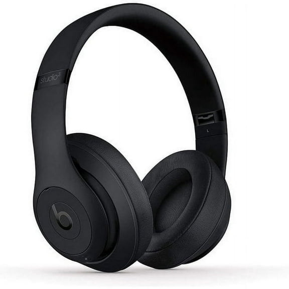 Restored Beats by Dr. Dre Beats Studio3 Wireless Over-Ear Headphones - 2020 - Matte Black (Refurbished)