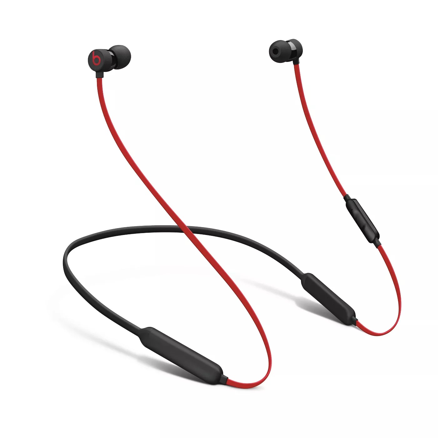 Restored Beats by Dr. Dre BeatsX Defiant Black/Red In Ear Headphones MX7X2LL/A (Refurbished) - image 1 of 3