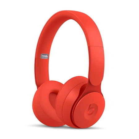 Restored Beats by Dr. Dre Solo Pro Bluetooth OnEar Headphones, Noise Cancelling, Matte Red, MRJC2LL/A (Refurbished)