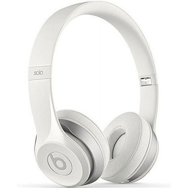 Restored Beats by Dr. Dre Solo2 White Wired (NOT WIRELESS) on Ear