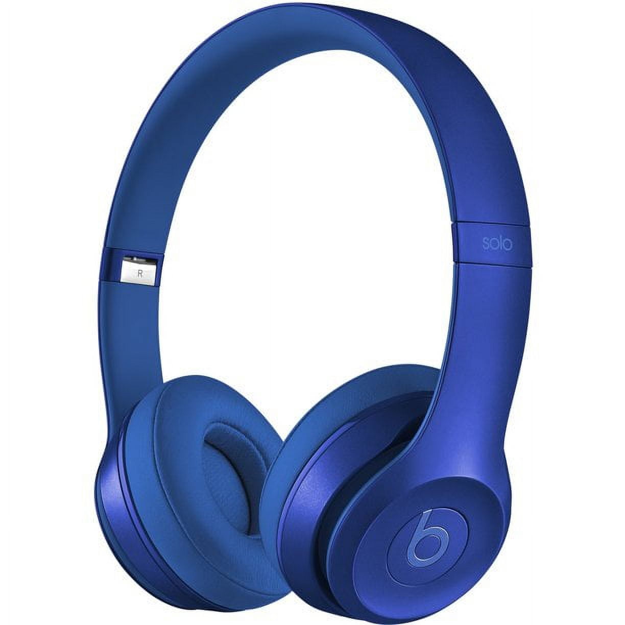 Restored Beats by Dr. Dre Solo2 Wired On-Ear Headphones (Royal