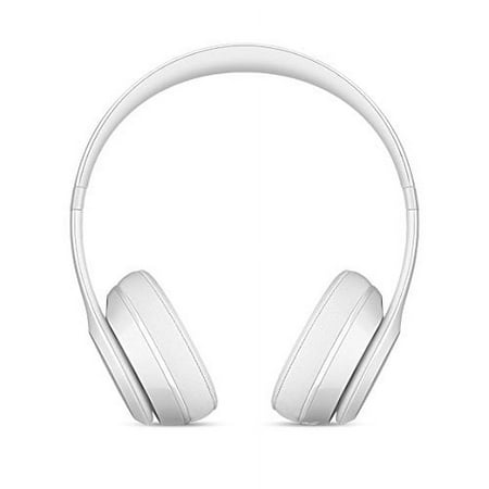 Restored Beats by Dr. Dre Solo3 Wireless Gloss White On Ear Headphones MNEP2LL/A (Refurbished)