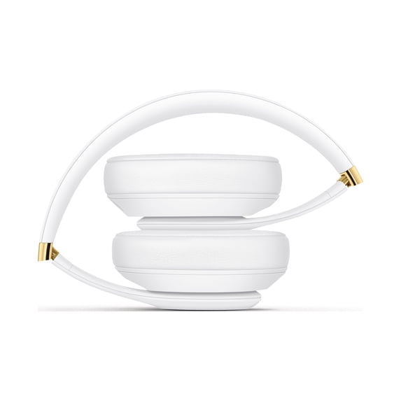 Restored Beats by Dr. Dre Studio3 Wireless Over-Ear Headphones, White 9 (Refurbished)