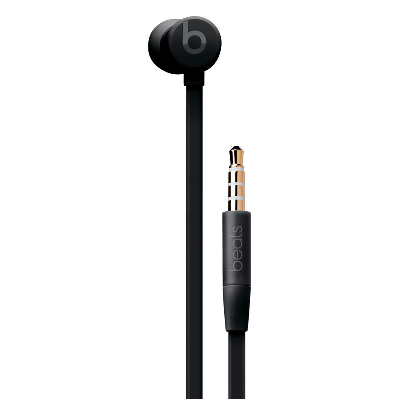 Restored Beats urBeats3 InEar Headphones with 3.5mm Plug Black