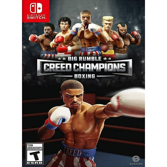 Restored Big Rumble Boxing: Creed Champions (Nintendo Switch, 2021) (Refurbished)