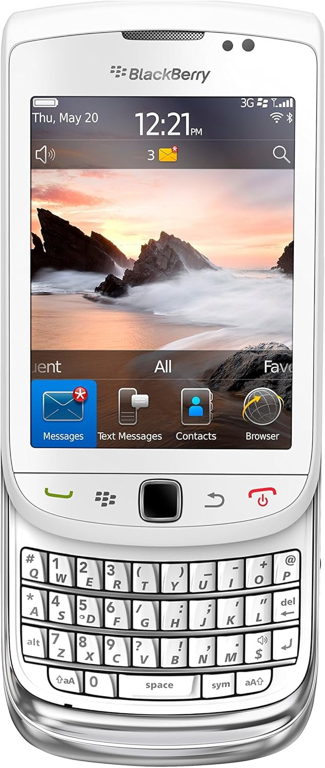 Restored BlackBerry Torch 9800 4 GB Smartphone, 3.2