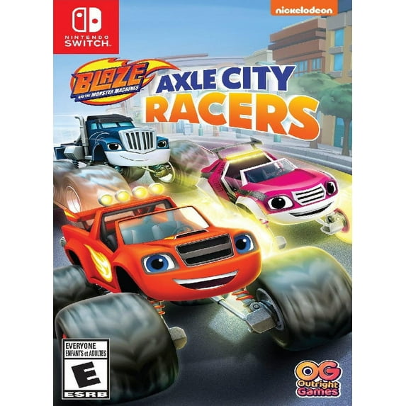 Restored Blaze and the Monster Machines Axle City Racers Nintendo Switch, 2021 (Refurbished)