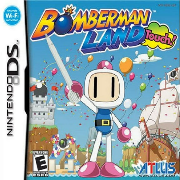 Restored Bomberman Land Touch! (Nintendo DS, 2006) Bomber Man Game (Refurbished)