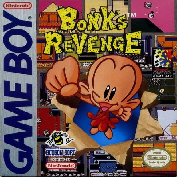 Restored Bonk's Revenge (Nintendo Game Boy Original 1994) (Refurbished)