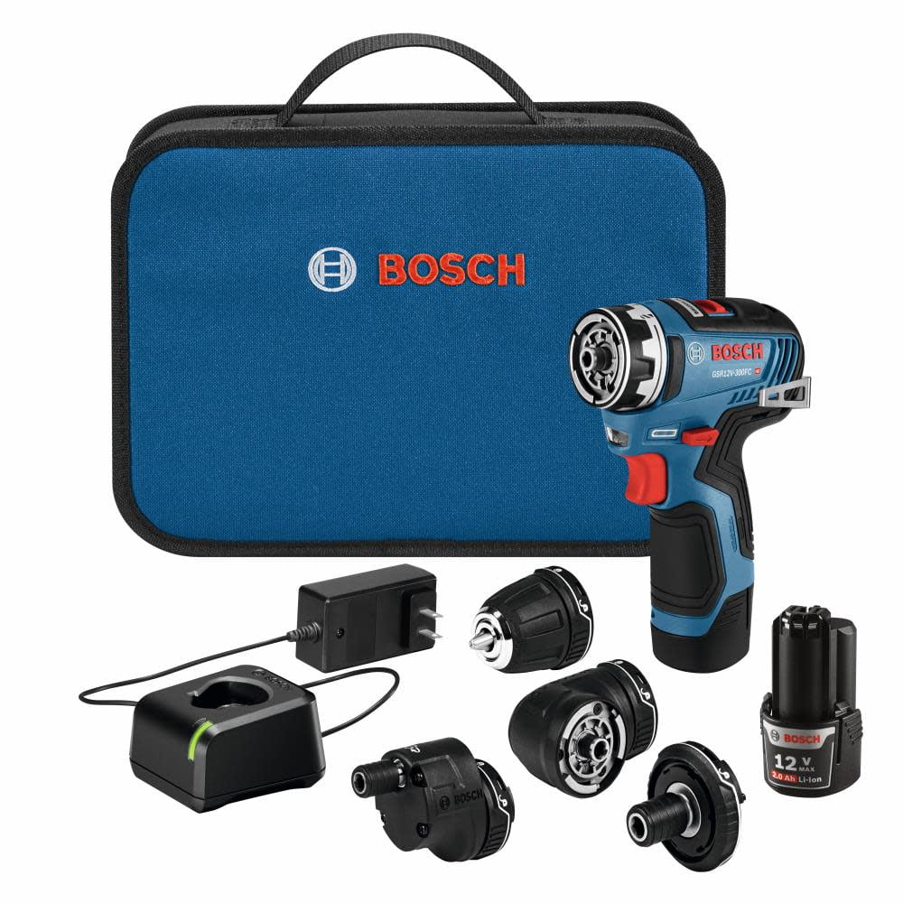 Sistema de taladro/atornillador Bosch GSR12 V 140fcb22 12 V, max Flexiclick  5 en 1