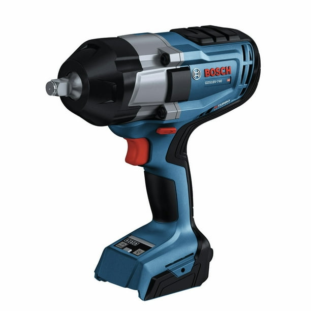 Restored Premium Bosch GDS18V 740N RT PROFACTOR 18V Brushless Lithium Ion 1 2 in. Cordless Impact Wrench with Friction Ring Tool Only Refurbished Walmart Business Supplies