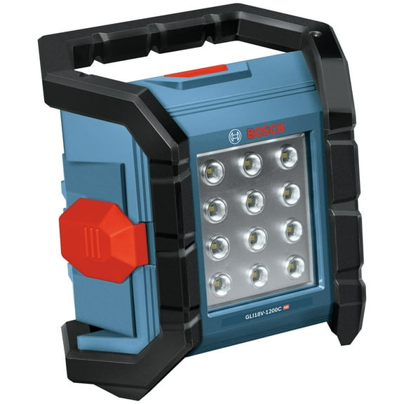 Restored Premium Bosch GLI18V-1200CN-RT 18V Connected LED Floodlight (Tool Only) (Refurbished)