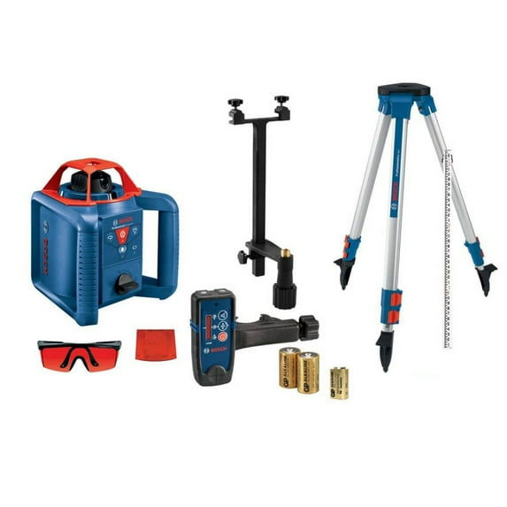 Restored Bosch GRL800-20HVK Professional 800 Feet Self-Leveling Rotary Laser Complete Kit with Hard Carrying Case (Refurbished)