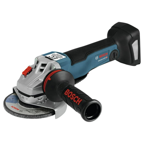 Restored Premium Bosch GWS18V-45PCN-RT 18V EC/4-1/2 in. Brushless Connected-Ready Angle Grinder with Paddle Switch (Tool Only) (Refurbished)