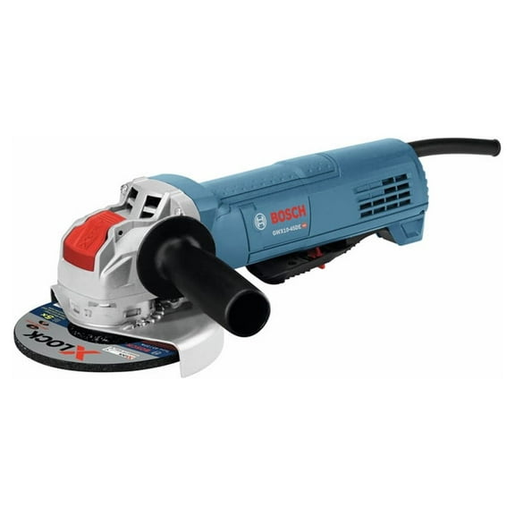 Restored Premium Bosch GWX10-45DE-RT X-LOCK 4-1/2 in. Ergonomic Angle Grinder with No Lock-On Paddle Switch (Refurbished)