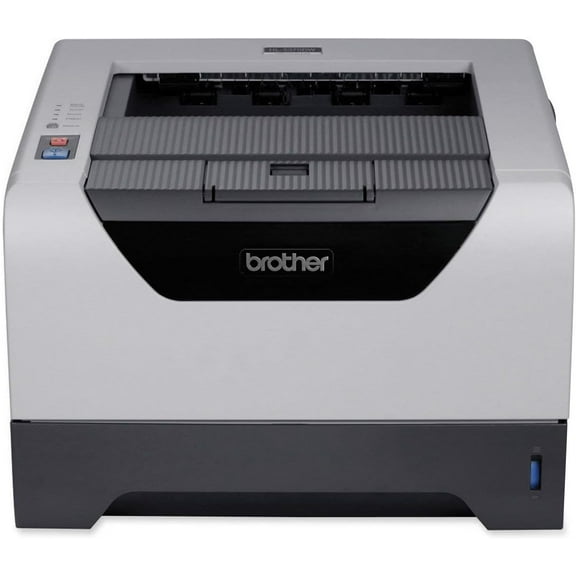 Restored Brother HL-5250DN Monochrome Laser Printer – Network Ready, Duplex Printing, TN-450 Toner Compatible