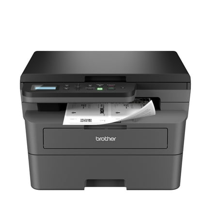 Restored Brother Wireless HL-L2465DW Compact Monochrome Multi-Function Laser Printer with Print, Copy and Scan, Duplex and Mobile Printing