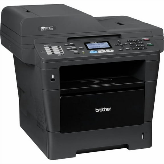 Restored Brother MFC-8710DW Wireless Monochrome All-in-One Laser Printer – Print, Copy, Scan, Fax,