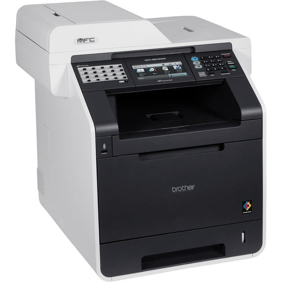 Restored Brother MFC-9970CDW Color Laser All-in-One Printer – Print, Copy, Scan & Fax, Wireless Networking, Automatic Duplex, Touchscreen