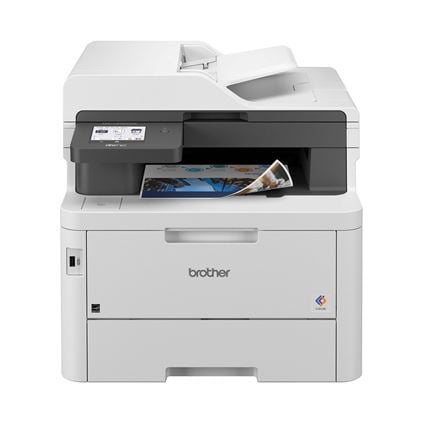 Restored Brother MFC-L3780CDW Wireless Color All-in-One Laser Printer with NFC, Duplex Print/Scan/Copy/Fax, 25 PPM, USB/Ethernet/Wi-Fi