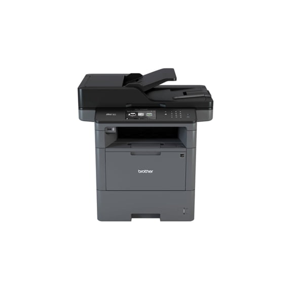 Restored Brother MFC-L5700DW Wireless Monochrome All-in-One Laser Printer, Duplex Print/Scan/Copy/Fax, 42 PPM, USB/Ethernet/Wi-Fi