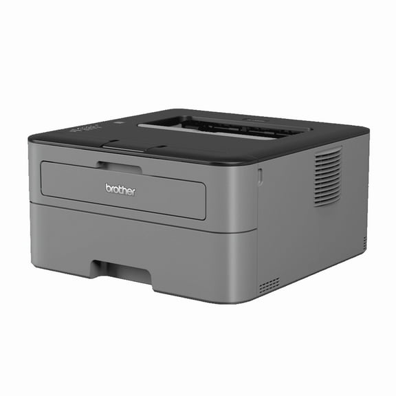 Restored Brother Monochrome Laser Printer – 27ppm, Automatic Duplex, Compact High-Speed Printing, P/N: HL-L2300D