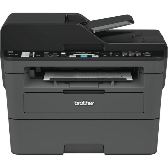 Restored Brother Wireless Monochrome Laser All-In-One Printer – Print, Copy, Scan, Fax, 32ppm, Auto Duplex, P/N: MFC-L2710DW