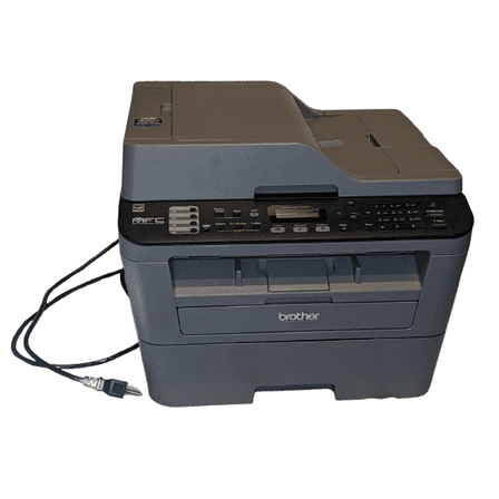 Restored Brother Wireless Monochrome Laser All-in-One Printer, Duplex, 30 ppm, Scanner, Copier, Fax, Wi-Fi, P/N: MFC-L2700DW