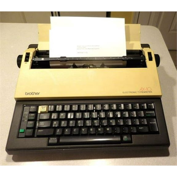 Restored Brother model AX10 Electronic Self Correcting Typewriter (Certified ) (Refurbished)