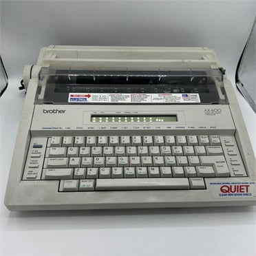 Restored Brother model AX600 Electronic Self Correcting Typewriter (Certified ) (Refurbished)