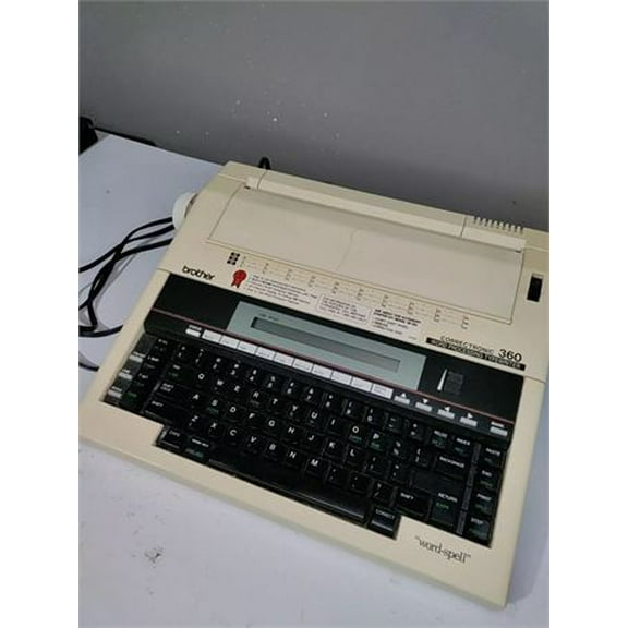 Restored Brother model CE360 Electronic Self Correcting Typewriter (Certified ) (Refurbished)
