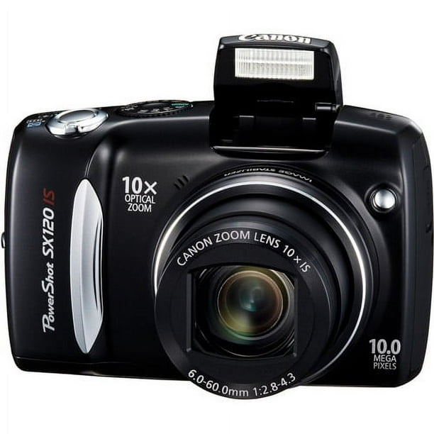 キヤノン Canon PowerShot SX120 IS デジタルカメラ Restored CANON POWERSHOT SX120IS 10MP DIGITAL CAMERA 10X
