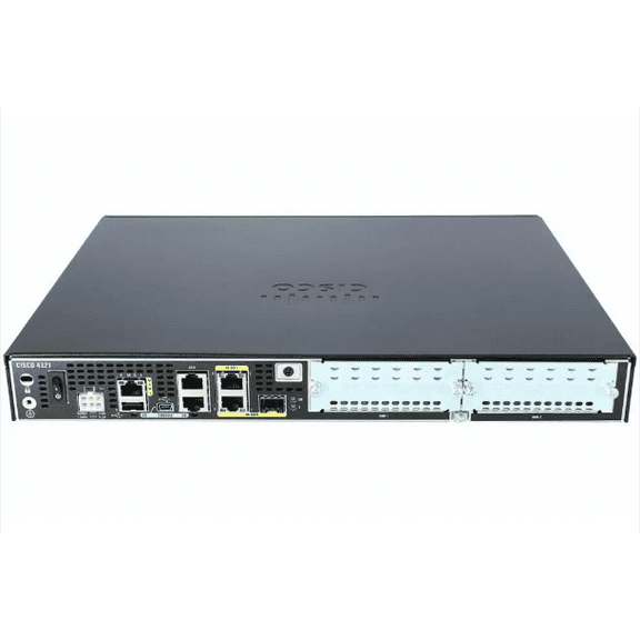 Restored CISCO, 2-Port Gigabit Security Router, ISR4321 Series High-Performance Networking P/N: ISR4321-AX/K9 (Refurbished)