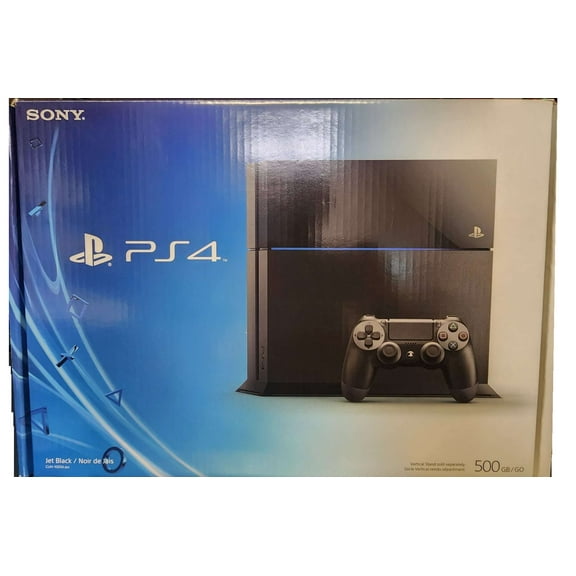 Restored COMPLETE IN RETAIL BOX Sony Playstation 4 500GB Original PS4 game Console w/ Game (Refurbished)