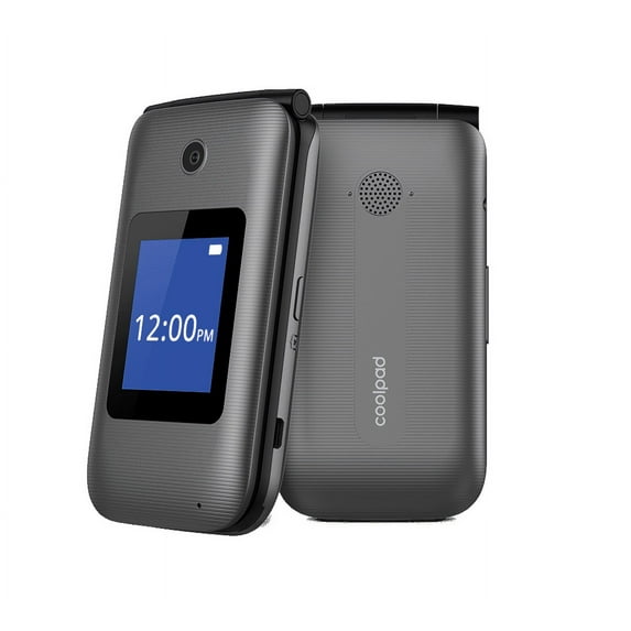 Restored COOLPAD Belleza 3321 8GB 4G LTE Flip Phone for T-Mobile Only , Gray (Refurbished)