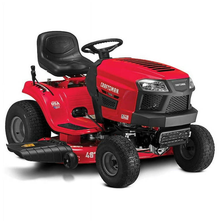Restored CRAFTSMAN T140 18.5 HP Automatic 46 in Riding Lawn Mower