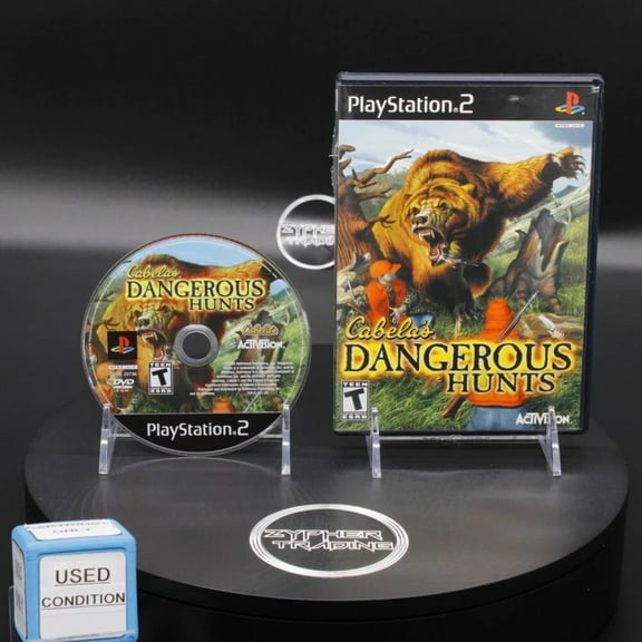 Restored Cabela's Dangerous Hunts Sony PlayStation 2 PS2 (Refurbished)