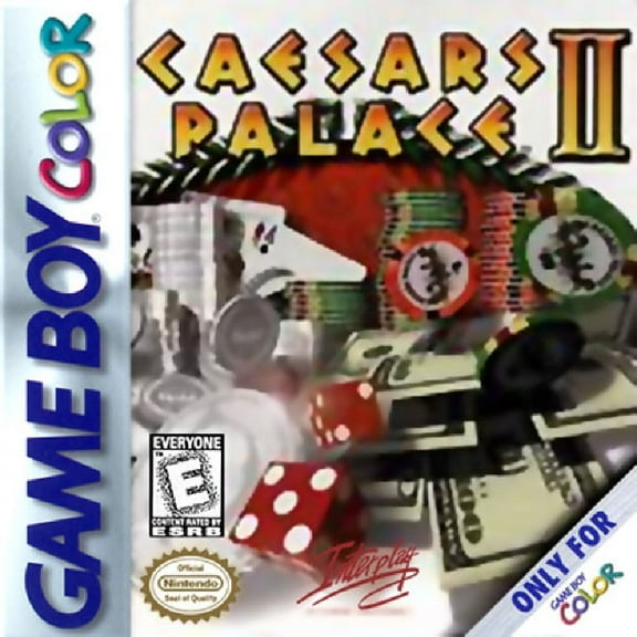 Restored Caesars Palace II (Nintendo Game Boy Color, 1999) (Refurbished)