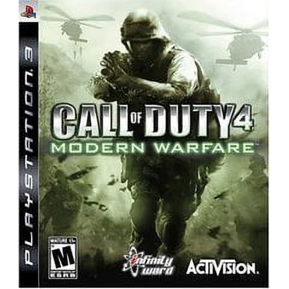Restored Call of Duty 4: Modern Warfare - Game Of The Year - PlayStation 3