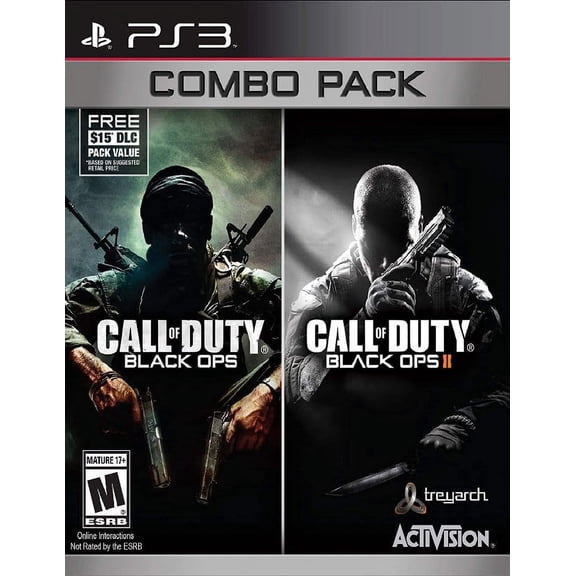 Restored Call of Duty: Black Ops 1 & 2 Combo Pack (PlayStation 3, 2015) (Refurbished)