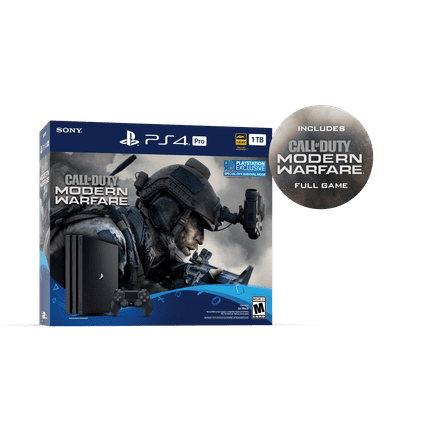 Restored Call of Duty: Modern Warfare Playstation 4 Pro Bundle (Refurbished)