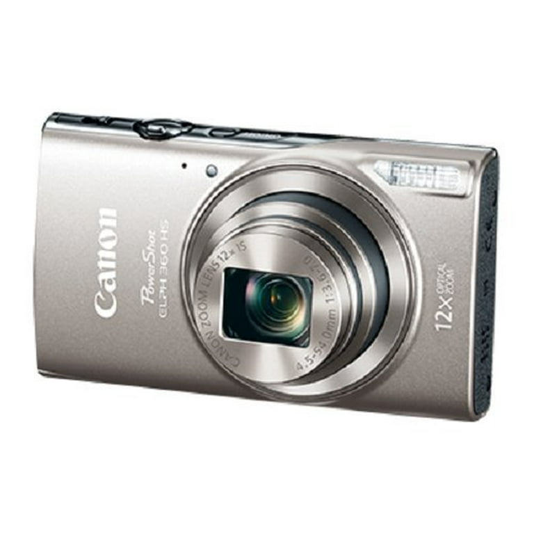Restored Canon PowerShot ELPH 360 Digital Camera w/ 12x Restored Canon PowerShot ELPH 360 Digital Camera w/ 12x