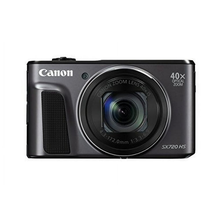 Restored Canon PowerShot SX720 HS (Black) (Refurbished)