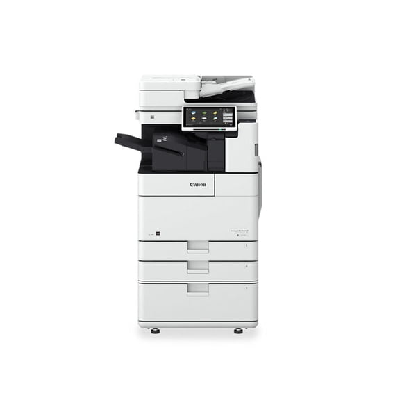 Restored Canon imageRUNNER ADVANCE DX 4745i Monochrome Multifunction Printer – 45 PPM, High-Speed Office Copier/Scanner