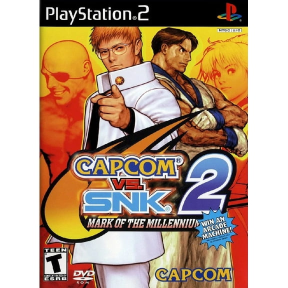 Restored Capcom vs. SNK 2: Mark of the Millennium 2001 (Sony PlayStation 2) Fighting Game (Refurbished)