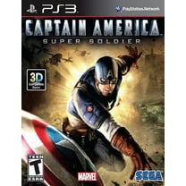 Restored Captain America: Super Soldier (Sony PlayStation 3, 2011) Marvel Super Hero (Refurbished)