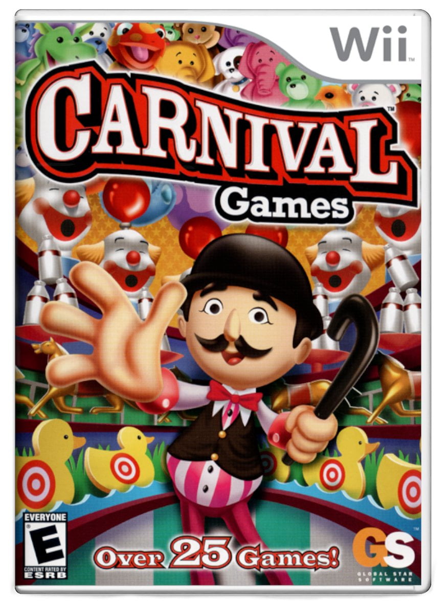 Restored Carnival Games Nintendo Wii Refurbished